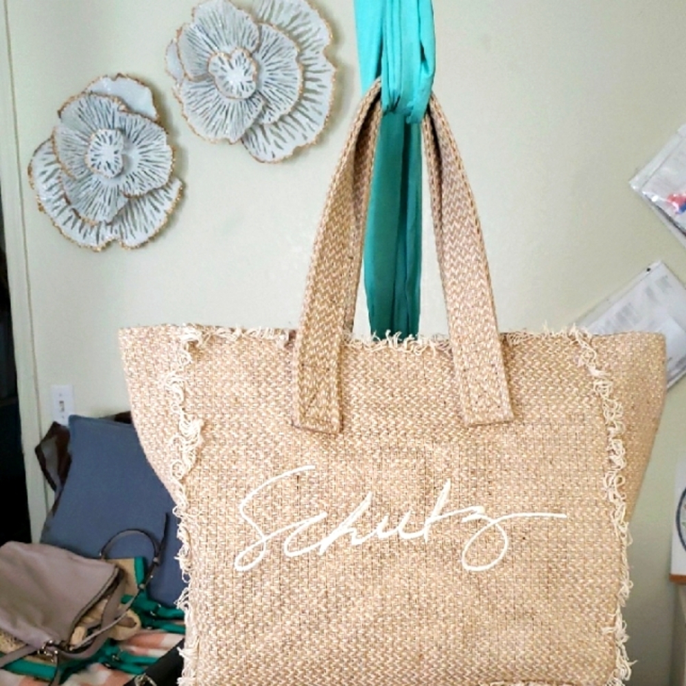 SCHUTZ Tan Eco-Friendly Tote Bag